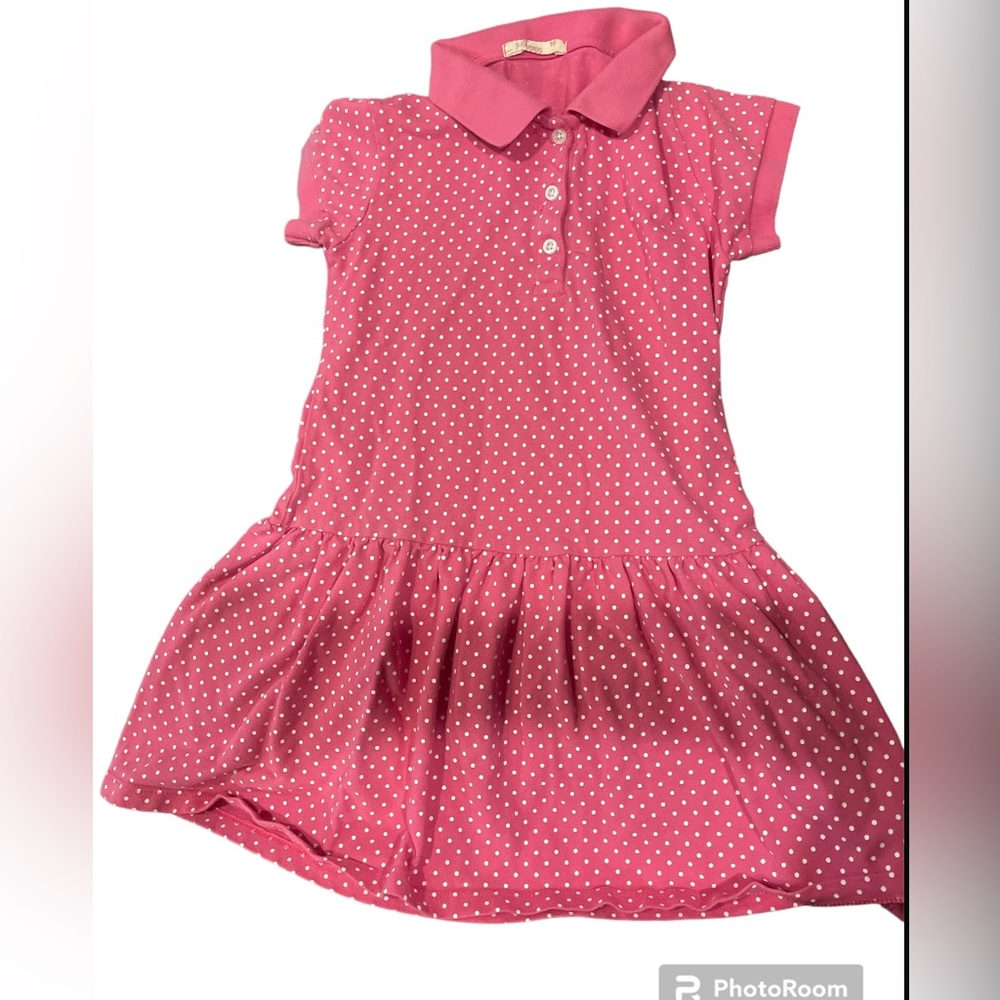 Justees Girls Pink Dress Size 10